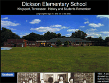 Tablet Screenshot of dicksonelementary.com